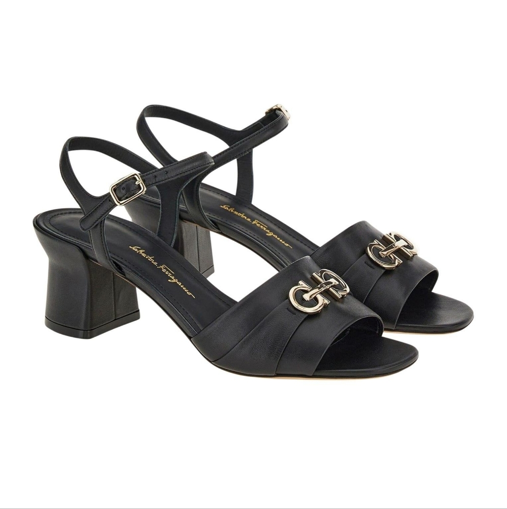 Salvatore Ferragamo shoes, Ondina 55 color Black , multiples sizes , NWB